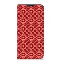 Samsung Galaxy Xcover 6 Pro Hoesje met Magneet Batik Rood