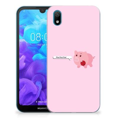 Huawei Y5 (2019) Telefoonhoesje met Naam Pig Mud Huawei Y5 (2019) Telefoonhoesje met Naam Pig Mud