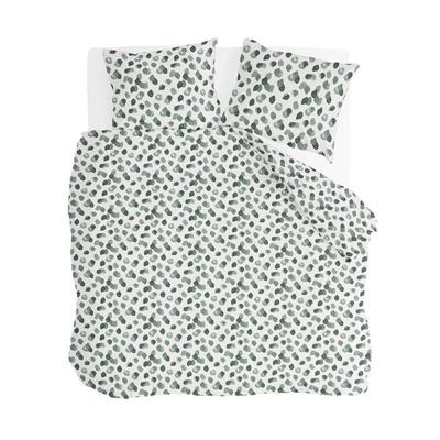 Dekbedovertrek Katoen Spotty Animal Groen Stippen 240x200 Cm Byrklund - Dekbed-Discounter.nl