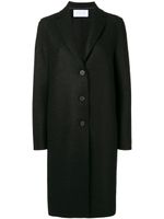 Harris Wharf London boxy buttoned coat - Noir