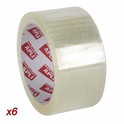 Plakband Apli 11592 Transparant (6 Onderdelen) (6 Stuks)