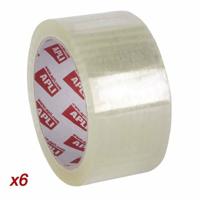 Plakband Apli 11592 Transparant (6 Onderdelen) (6 Stuks)