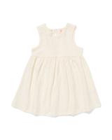 HEMA Babyjurk Broderie Gebroken Wit (gebroken wit)