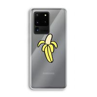 Banana: Samsung Galaxy S20 Ultra Transparant Hoesje