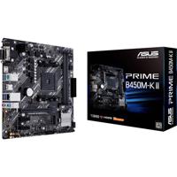 Asus PRIME B450M-K II Moederbord Socket AMD AM4 Vormfactor Micro-ATX Moederbord chipset AMD® B450 - thumbnail