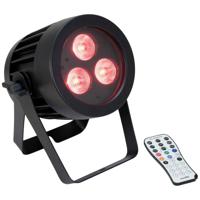 Eurolite LED IP PAR 3x8W QCL Spot DMX LED-lichteffect Aantal LEDs: 3 8 W Zwart - thumbnail