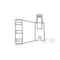 Circular Plastic Connectors TE AMP Circular Plastic Connectors 1546746-4 TE Connectivity Inhoud: 1 stuk(s) - thumbnail