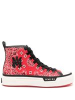 AMIRI baskets montantes Bandana M.A.Court - Rouge