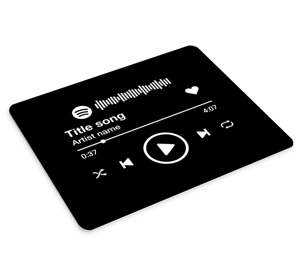 Muismat met naam Spotify