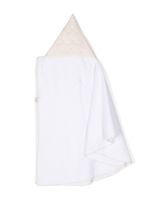 Chloé Kids serviette de bain à broderies - Blanc