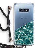 Weerkaatsing water: Samsung Galaxy S10e Transparant Hoesje met koord Weerkaatsing water: Samsung Galaxy S10e Transparant Hoesje met koord