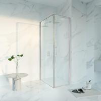 Fortifura Galeria Douchecabine - 60x90x200 - Profiel veiligheidsglas - anti kalk - chroom SW1122467/SW797926/SW797904