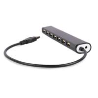 Hub USB GEMBIRD UHB-U2P7-04 Zwart