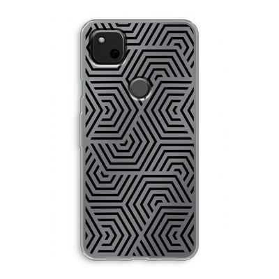Magic pattern: Google Pixel 4a Transparant Hoesje