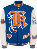 Jeff Hamilton x New York veste bomber Knicks - Blanc