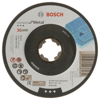 Bosch Accessoires Doorslijpschijf Metaal X-Lock 125X2.5mm - 2608619783