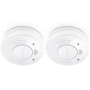 Alecto SA-110 DUO - Rookmelder met 10 jaar sensor en batterij, 2 pack