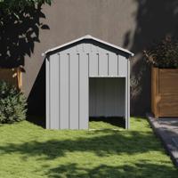 VidaXL Hondenhok met dak 117x103x123 cm gegalvaniseerd staal VidaXL Hondenhok met dak 117x103x123 cm gegalvaniseerd staal