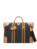 Gucci grand sac fourre-tout en toile - Bleu - thumbnail