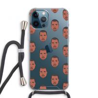 Kanye Call Me?: iPhone 12 Pro Transparant Hoesje met koord