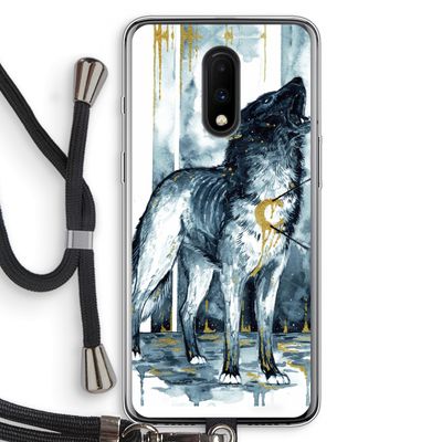 Bleeding Soul: OnePlus 7 Transparant Hoesje met koord