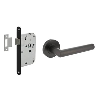 Intersteel Compleet deurklinksetBastian antraciet - 0029.169398