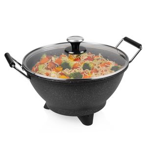 Princess 162389 Stir-fry Elektrische Wok Volume van 7L 30cm Diameter 1400W