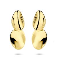 Verguld 925 zilveren oorhangers - 32mm