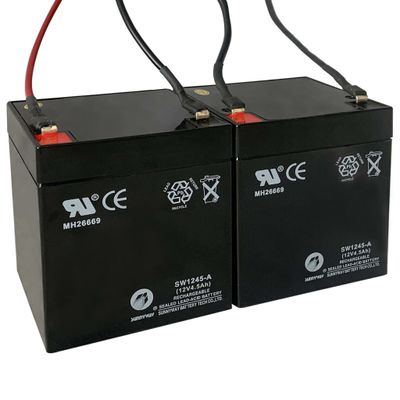 vidaXL Vervangingsaccu's voor elektrische step 2 st 12 V 4,5 Ah vidaXL Vervangingsaccu's voor elektrische step 2 st 12 V 4,5 Ah