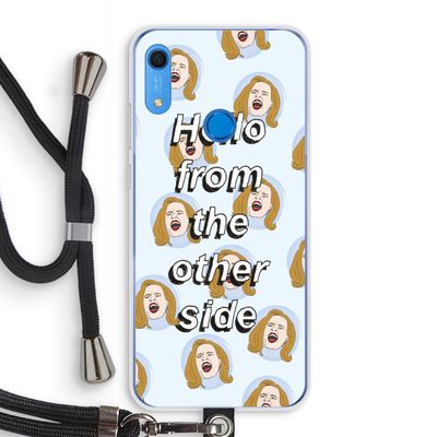 Hello: Huawei Y6s Transparant Hoesje met koord