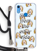 Hello: Huawei Y6s Transparant Hoesje met koord