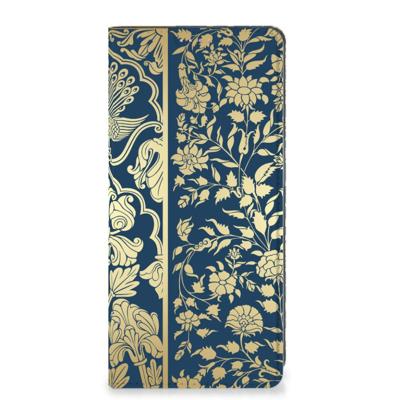 OPPO A54 5G | A74 5G | A93 5G Smart Cover Beige Flowers OPPO A54 5G | A74 5G | A93 5G Smart Cover Beige Flowers