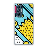 Pop Art #1: Oppo Find X3 Neo Transparant Hoesje Pop Art #1: Oppo Find X3 Neo Transparant Hoesje