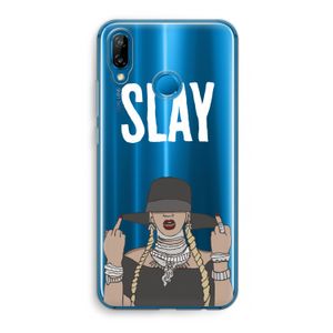 Slay All Day: Huawei P20 Lite Transparant Hoesje