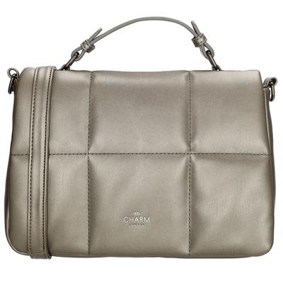 Charm London Citybag Schoudertas Manchester Pewter