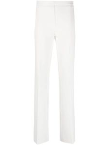 PINKO pantalon évasé à taille haute - Blanc