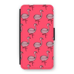 Flamingo: iPhone 12 Flip Hoesje