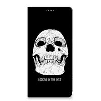 Mobiel BookCase OPPO Reno8 T 4G Skull Eyes - thumbnail