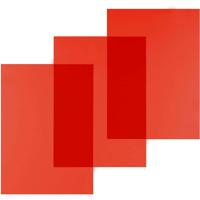 Bindkaften Displast Rood A4 Polypropyleen 100 Onderdelen