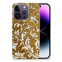 Siliconen Hoesje Apple iPhone 14 Pro Barok Goud