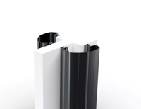 Ellen Vingerbeschermingsprofiel FINPROTECT+ 90-120 ZWART 250 - 805504250