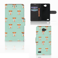 LG Bello 2 Telefoonhoesje met Pasjes Pups - thumbnail