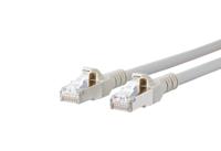 METZ CONNECT Patchkabel Cat.6A AWG 26, grijs, 2 m