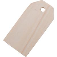 Creativ Company Houten labels, 10st.