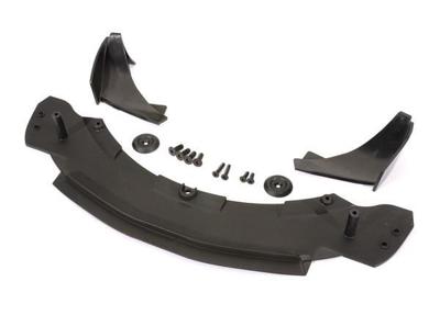 Traxxas - Splitter extension / canards, left and right / 4x12mm CCS (4)/ 3x10mm CC (2) (TRX-6433X)