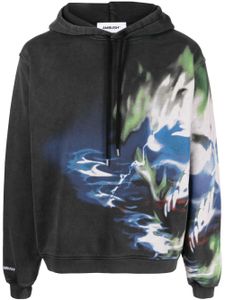 AMBUSH hoodie en coton à imprimé graphique - Noir