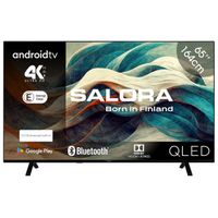 Salora 65QLED320 tv 165,1 cm (65") 4K Ultra HD Smart TV Wifi 250 cd/m² Zwart - thumbnail