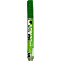 Creativ Company Glas- en porseleinstift glitter semi-dekkend - lichtgroen