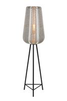 Light & Living Vloerlamp 'Adeta', nikkel, 147cm hoog