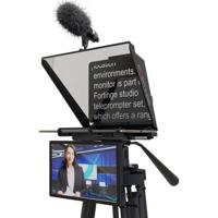 Fortinge tablet teleprompter up to 13 inch including mini bt1 hand controller